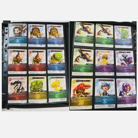 Final Fantasy TCG Master Collection Lot – 199 Cards – Ships in Binders – NM/M - Picture 3 of 16
